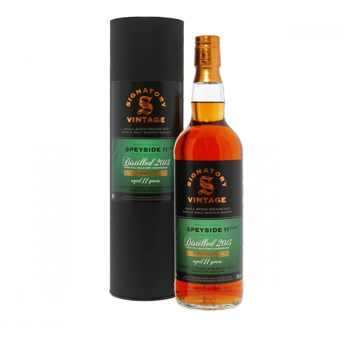 Signatory Vintage Speyside (TAM) 2013 11 Year Old Small Batch #13