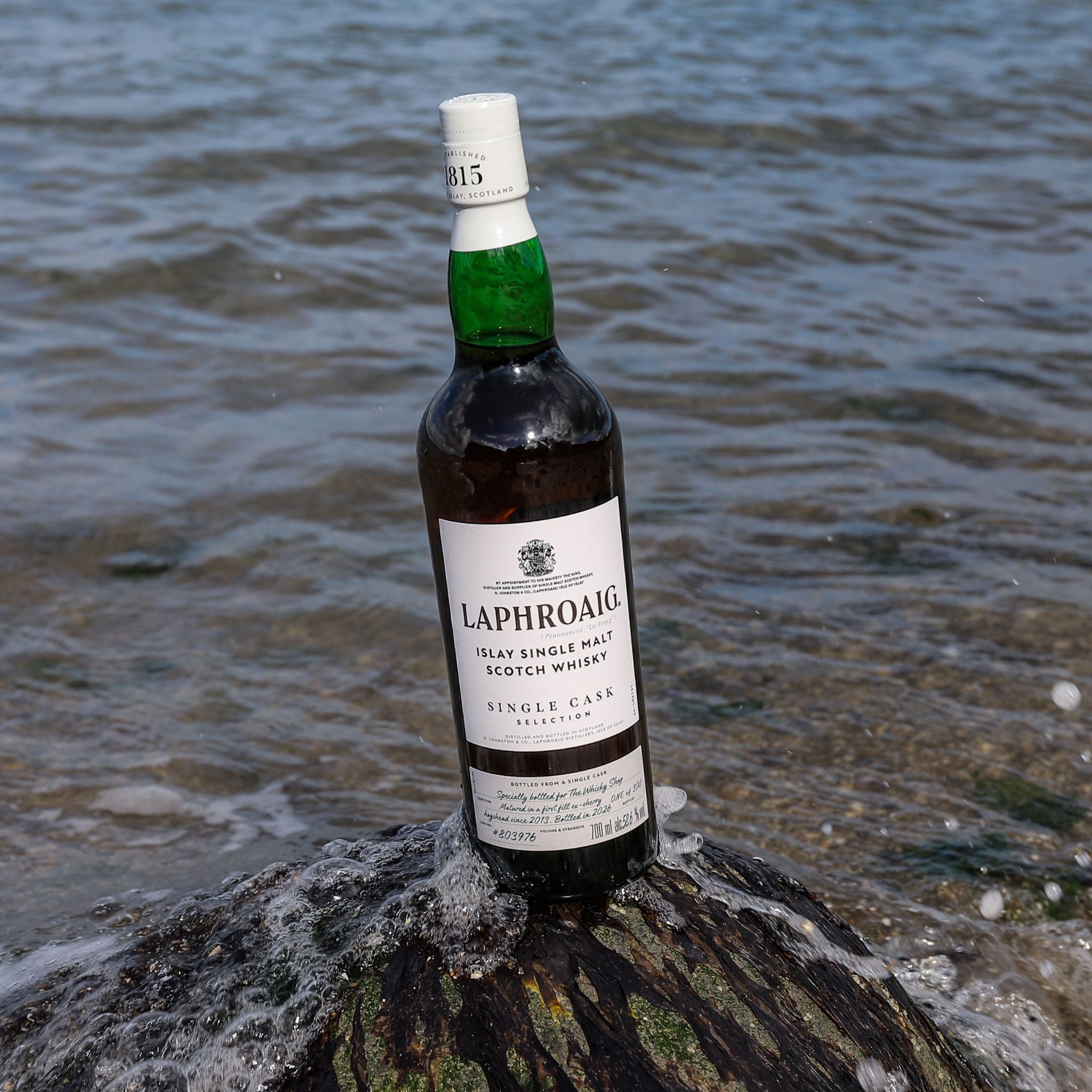 Laphroaig 2013 13 Year Old Sherry Hogshead Single Cask - The Whisky Shop Exclusive