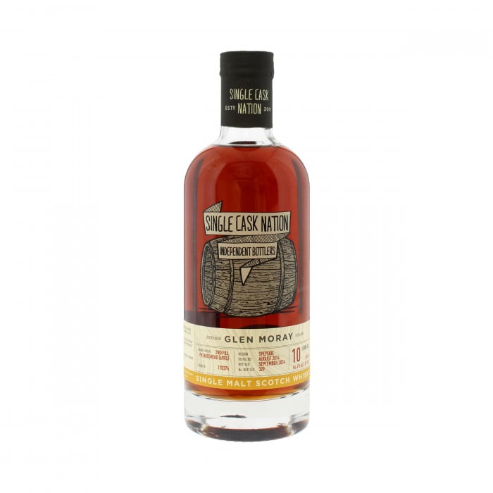 Single Cask Nation Glen Moray 2014 10 Year Old