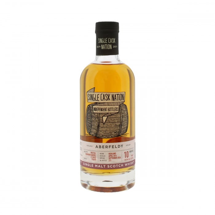 Single Cask Nation Aberfeldy 2014 10 Year Old