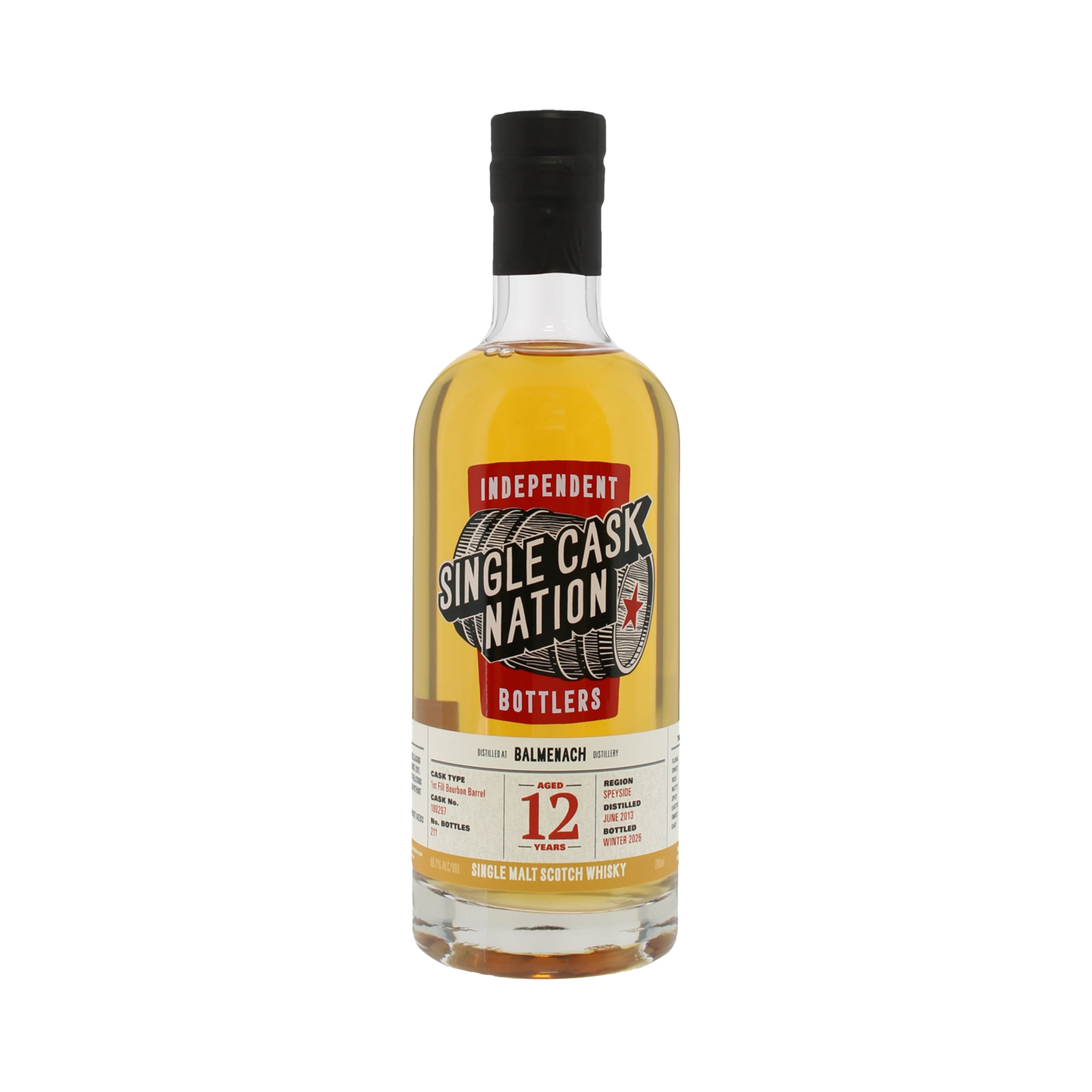 Single Cask Nation Balmenach 2013 12 Year Old #180297