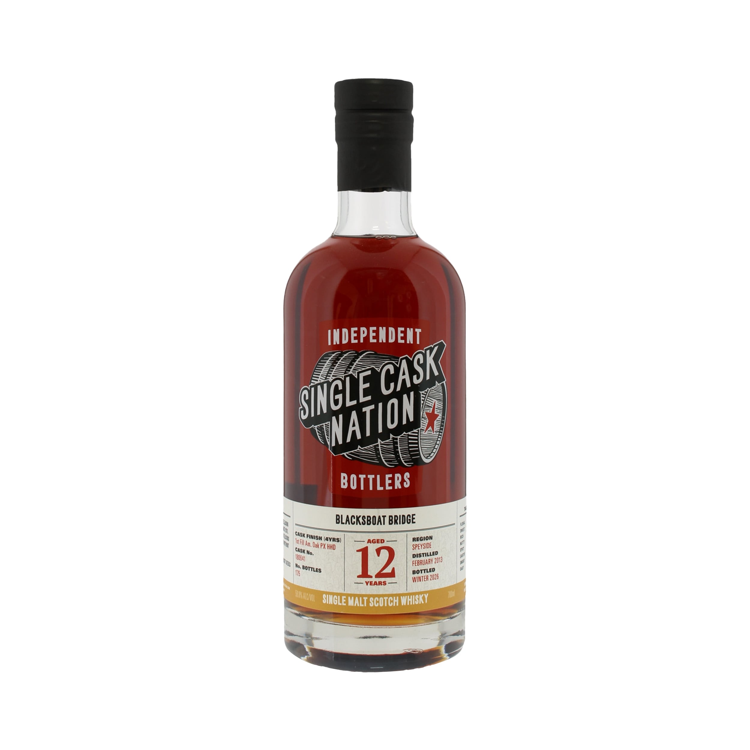 Single Cask Nation Blacksboat Bridge 2013 12 Year Old #180641
