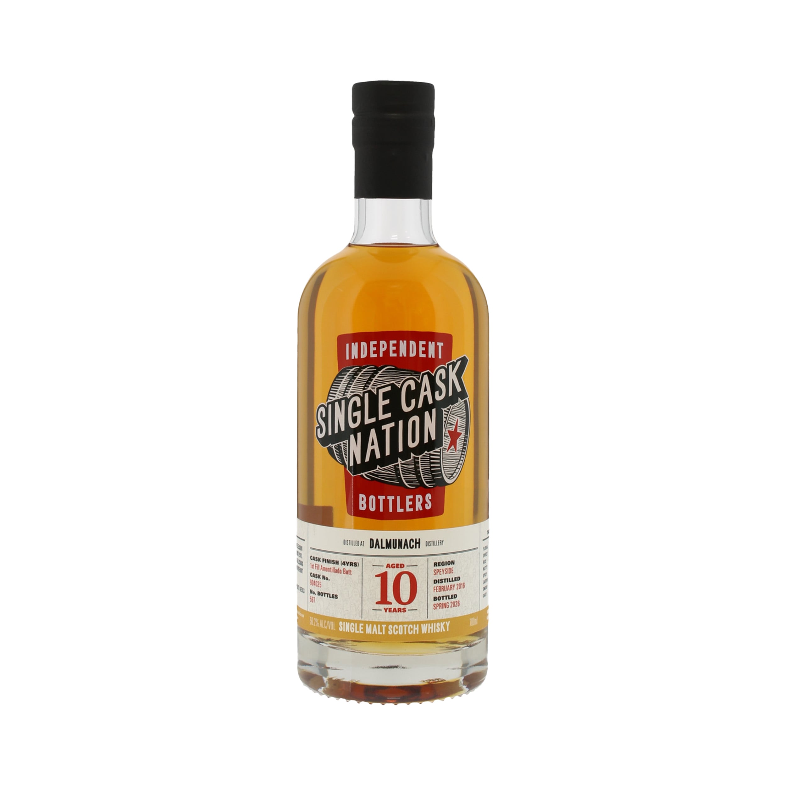Single Cask Nation Dalmunach 2016 10 Year Old 904025