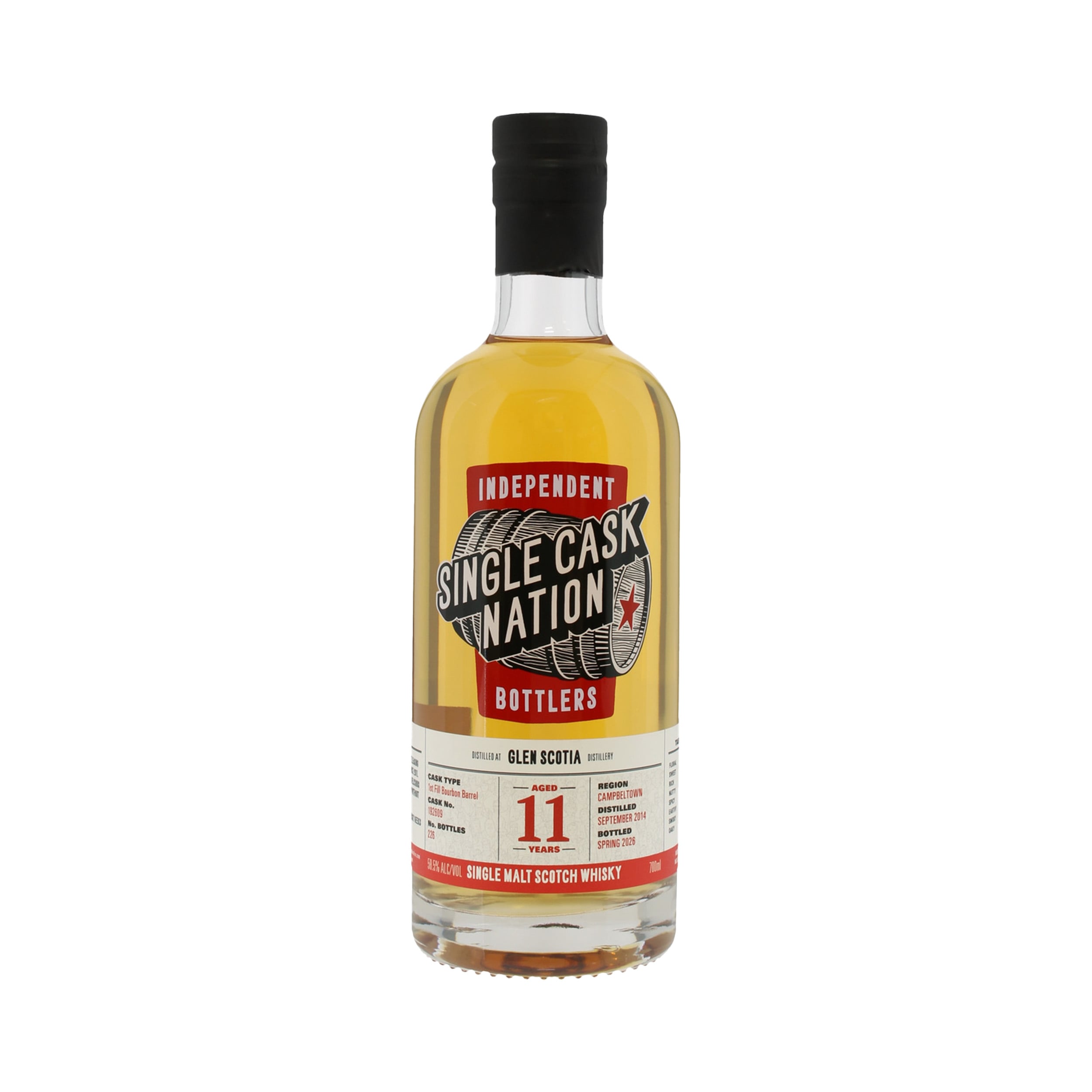 Single Cask Nation Glen Scotia 2014 11 Year Old #192609