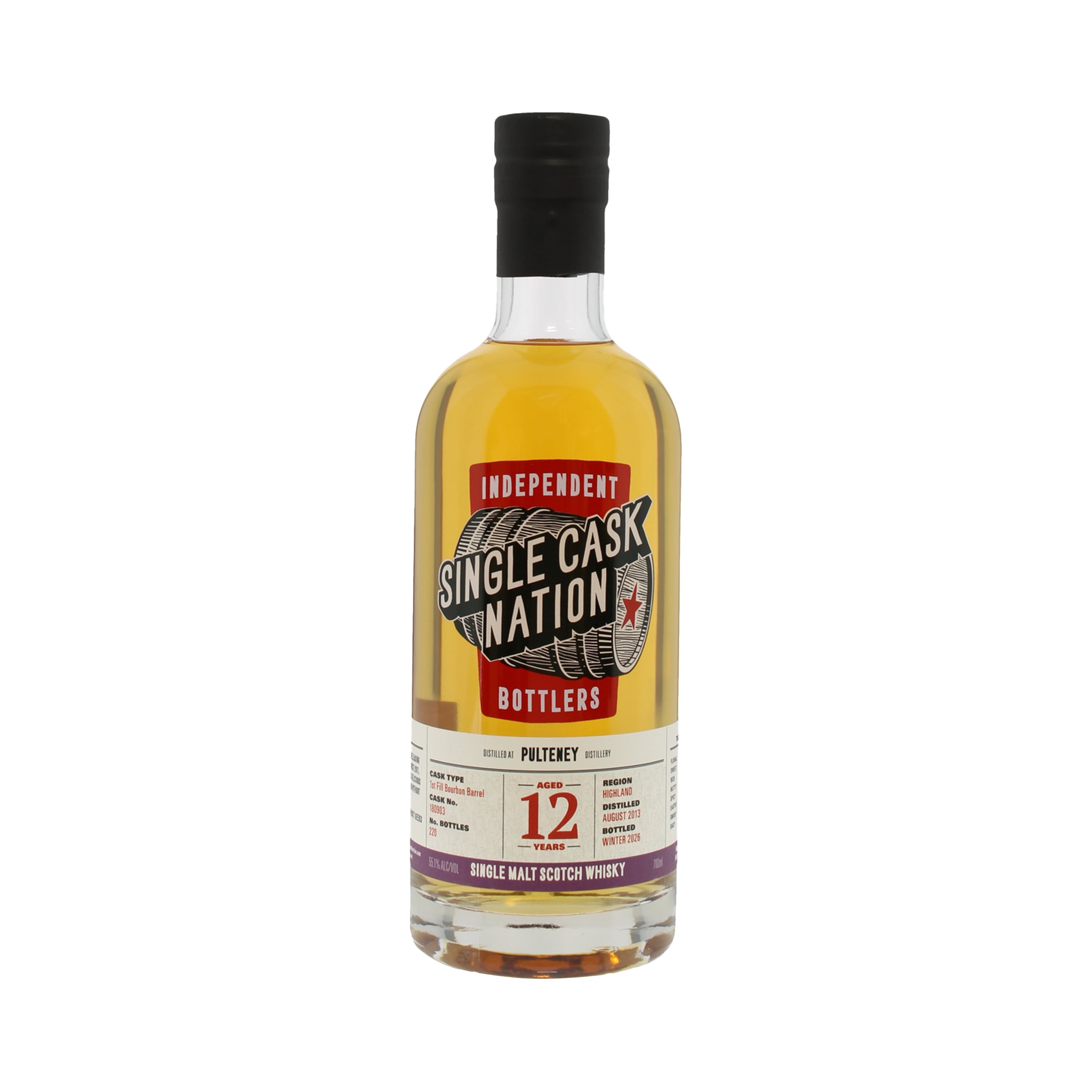 Single Cask Nation Pulteney 2013 12 Year Old #180903