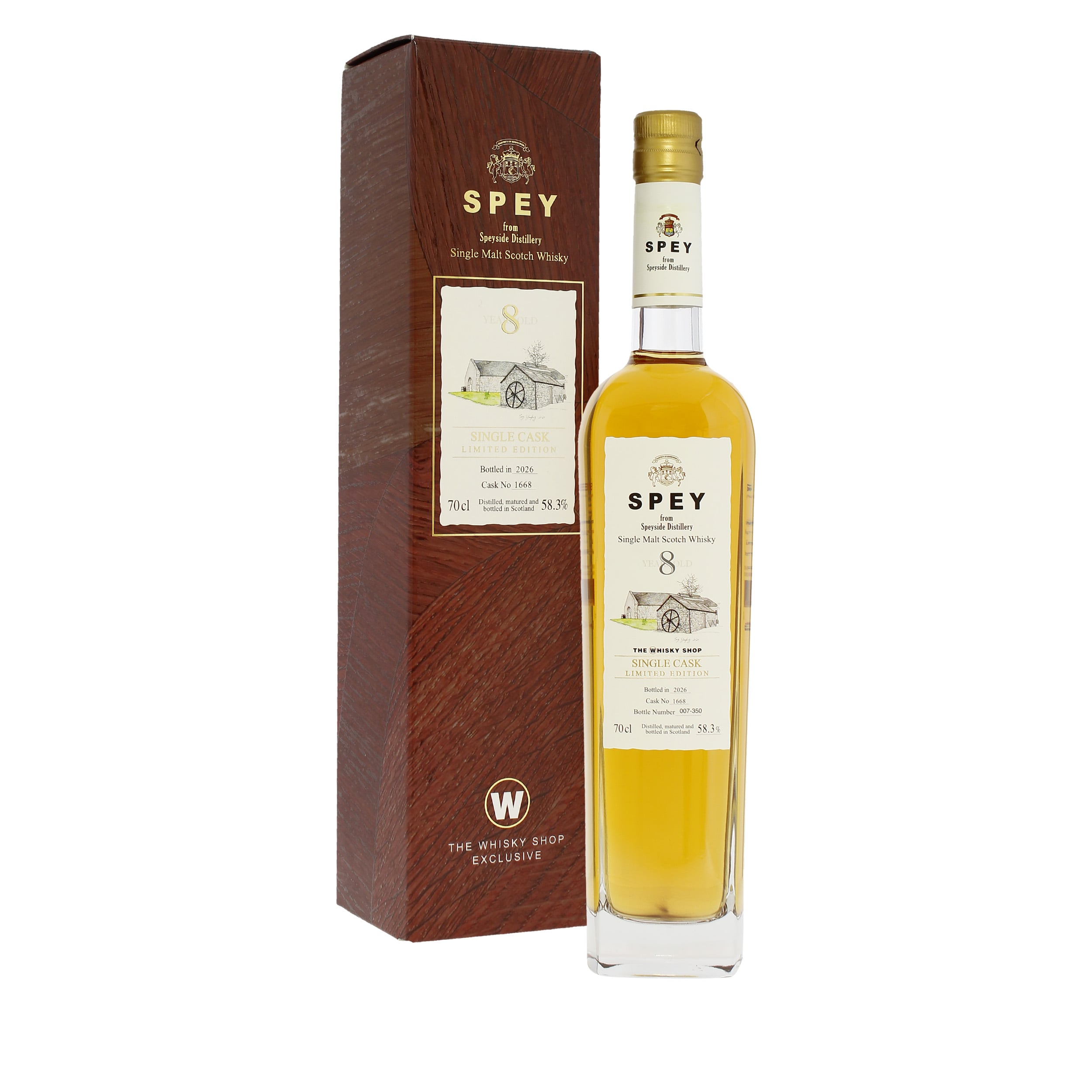 SPEY 8 Year Old Single Cask #1668 TWS Exclusive