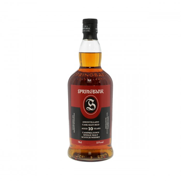 Springbank 10 Year Old Sherry Amontillado Cask Matured