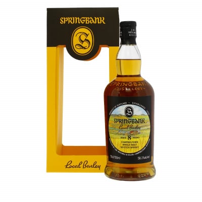 Springbank 8 Year Old Local Barley 2025 Release