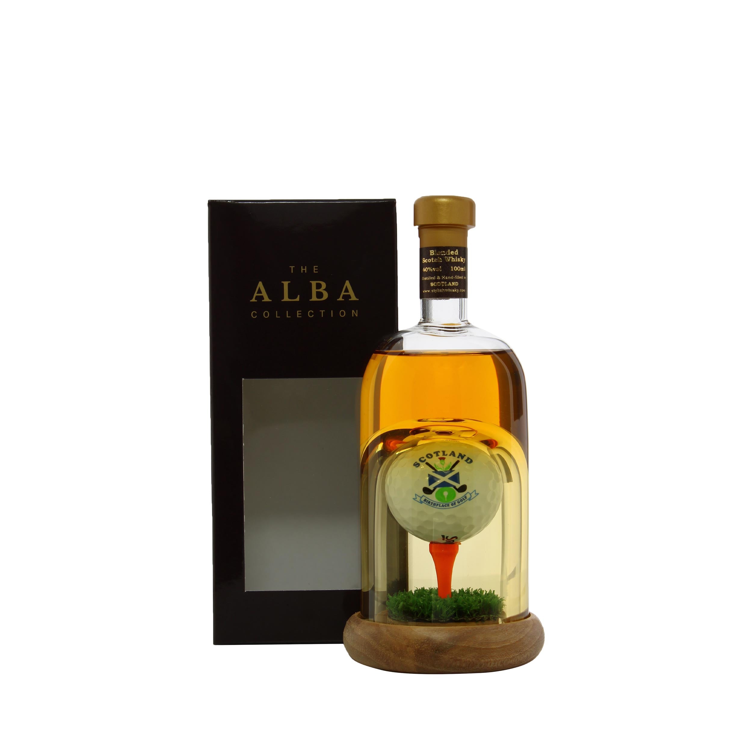 Stylish Whisky Min Golf Decanter 10cl