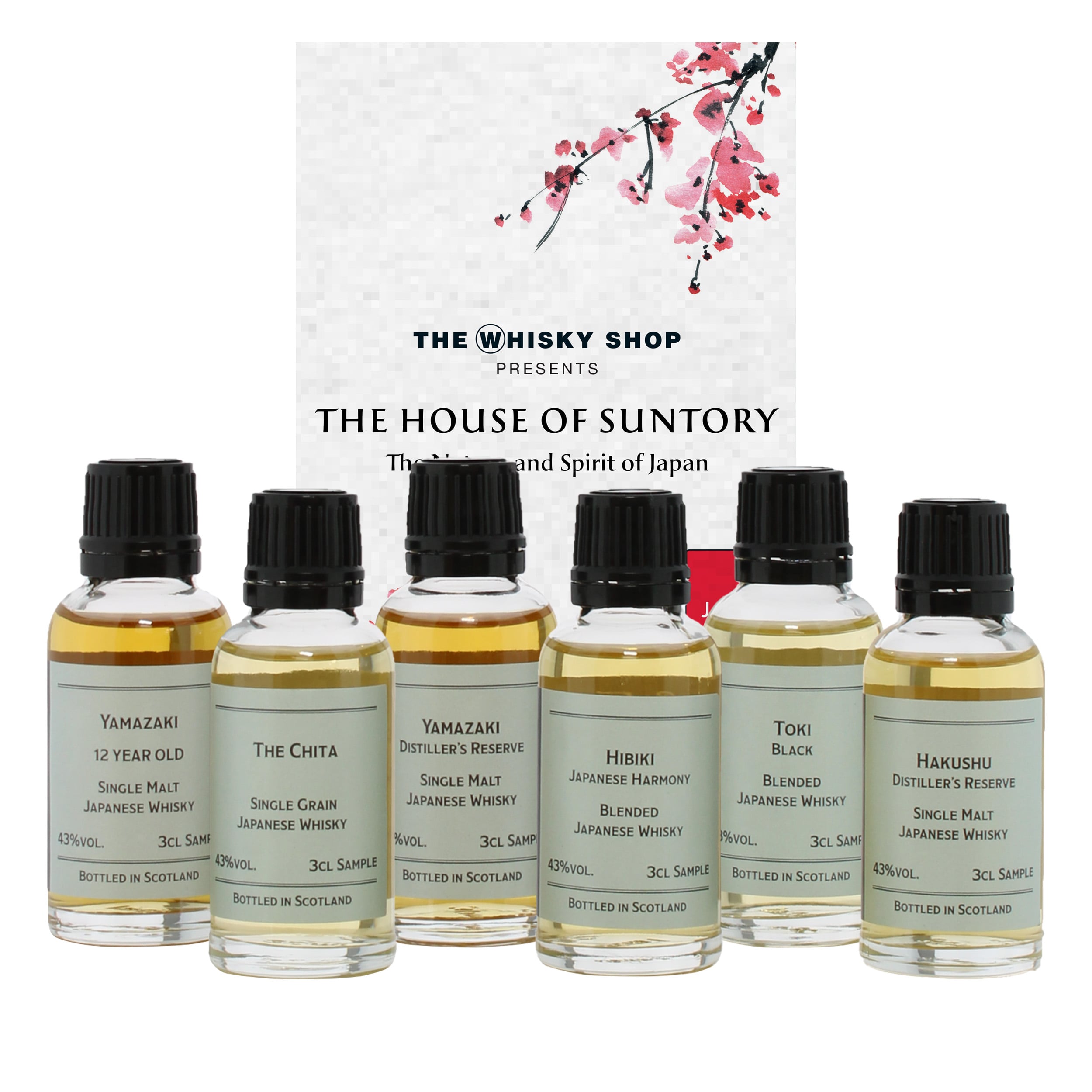 House of Suntory Japanese 6x3cl Whisky Gift Pack 6x3cl | The