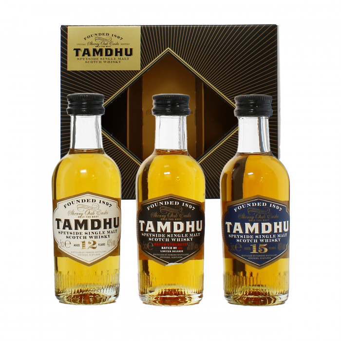 Tamdhu Miniature Pack 3x5cl