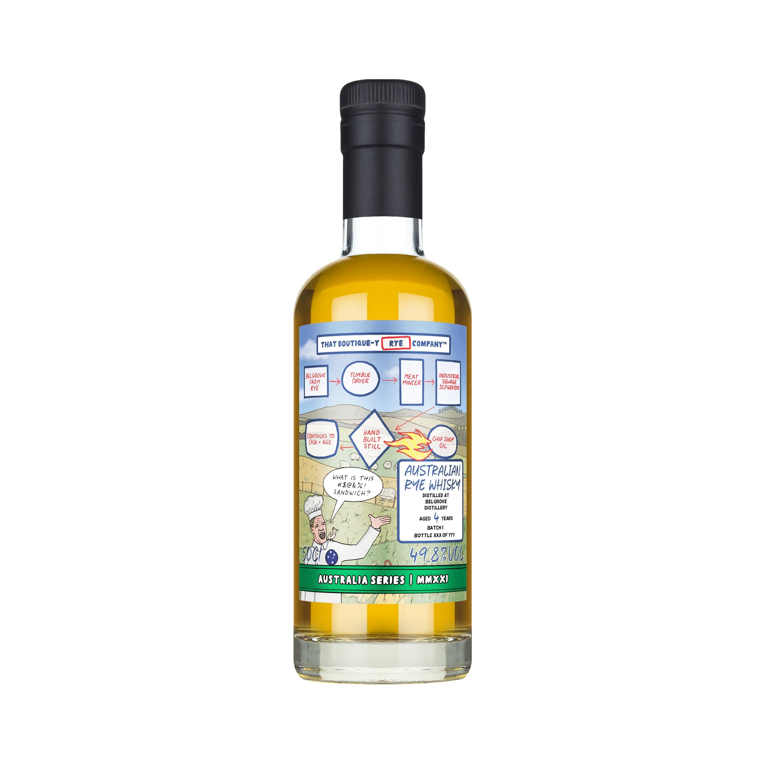 Belgrove 4 Year Old Rye Australia Series That Boutique-y Rye Company