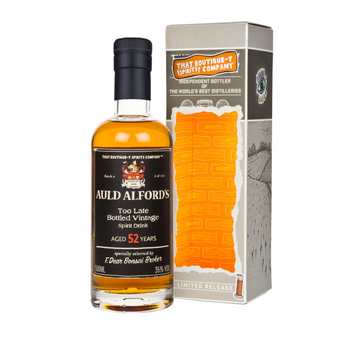 That Boutique-y Spirits Company Auld Alford's 52 Year Old Batch 2