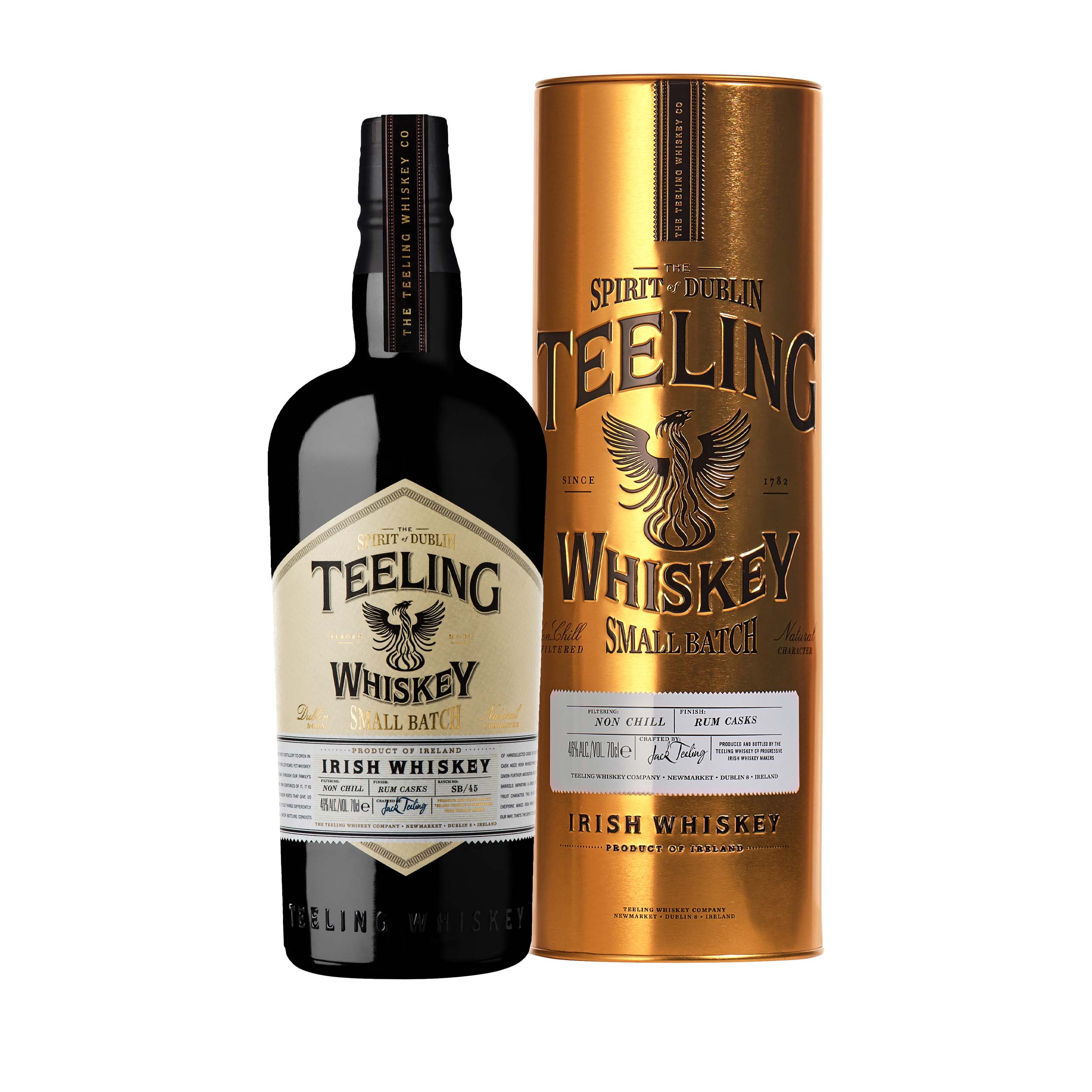 Teeling Small Batch in Gold Tube
