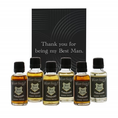 Thanks for being my best man White & Black 6x3cl Whisky Pack