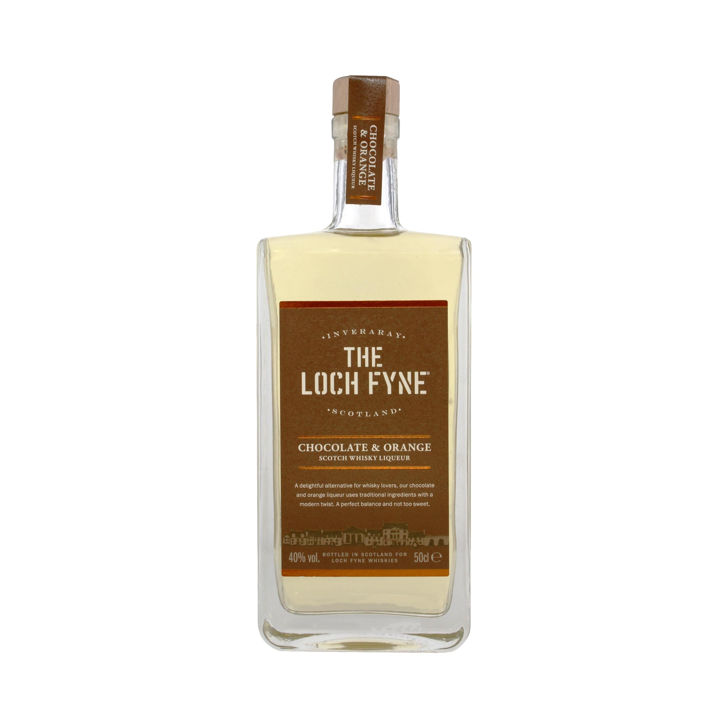 The Loch Fyne Chocolate & Orange Liqueur 50cl