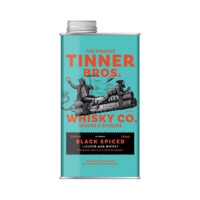Tinner Bros Black Spiced Whisky Liqueur