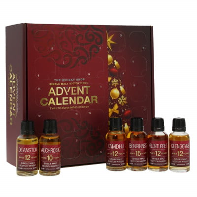 The Whisky Shop Single Malt Scotch Whisky Calendrier de l'Avent