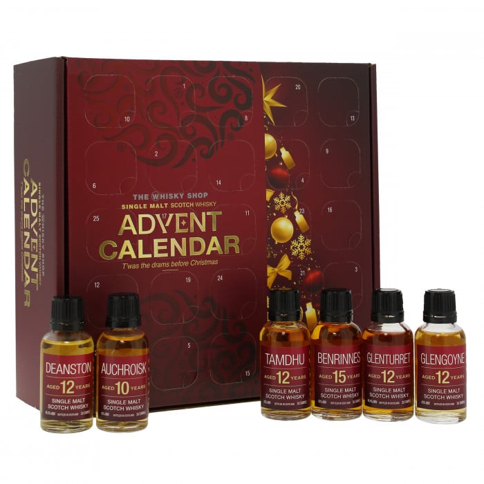 The Whisky Shop Single Malt Scotch Whisky Advent Calendar The Whisky Shop