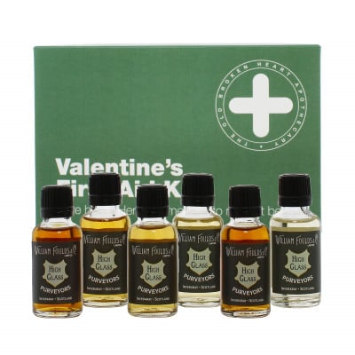 Valentines First Aid 6x3cl Whisky Gift Pack