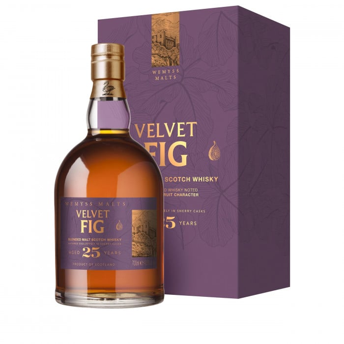 Wemyss Malts Velvet Fig 25 Year Old with box