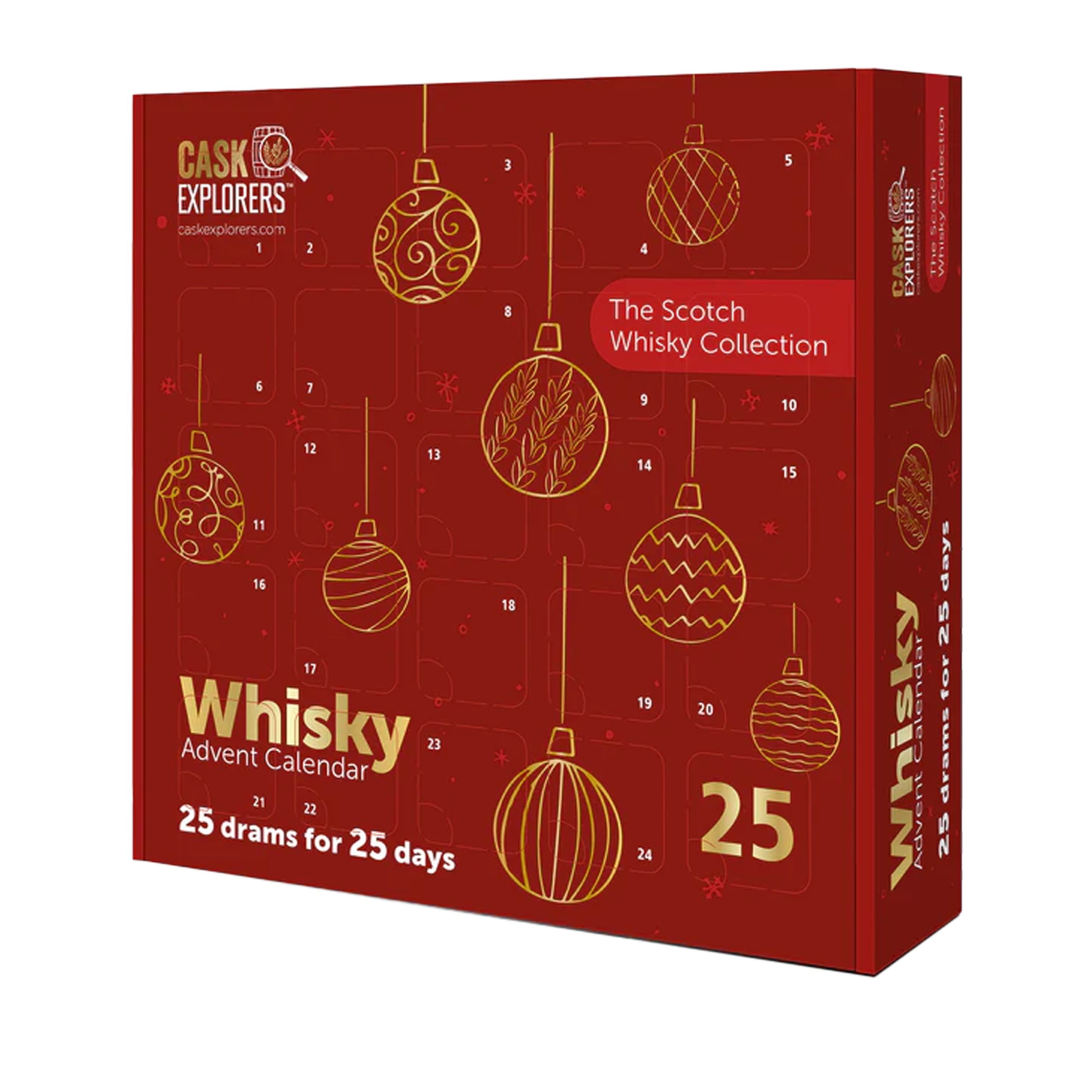 Scotch Whisky Collection 25 Drams Advent Calendar The Whisky Shop
