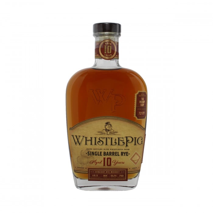 WhistlePig Single Barrel Rye 10 Year Old #72177