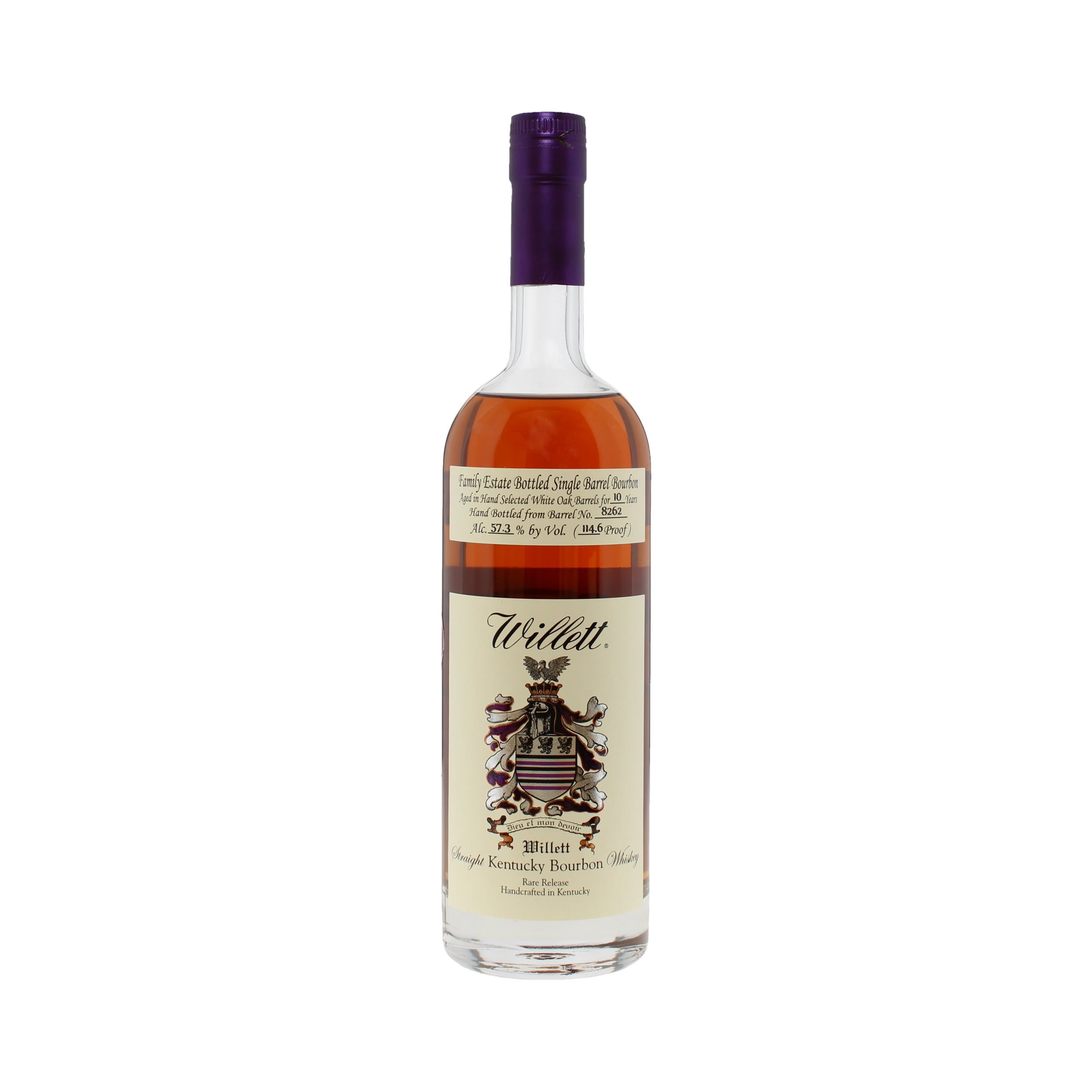 Willett Family Estate 10 Year Old Single Barrel Straight Bourbon #8262 TWS Exclusive