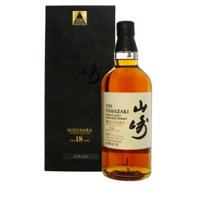Yamazaki 18 Year Old Mizunara Suntory 100th Anniversary Release