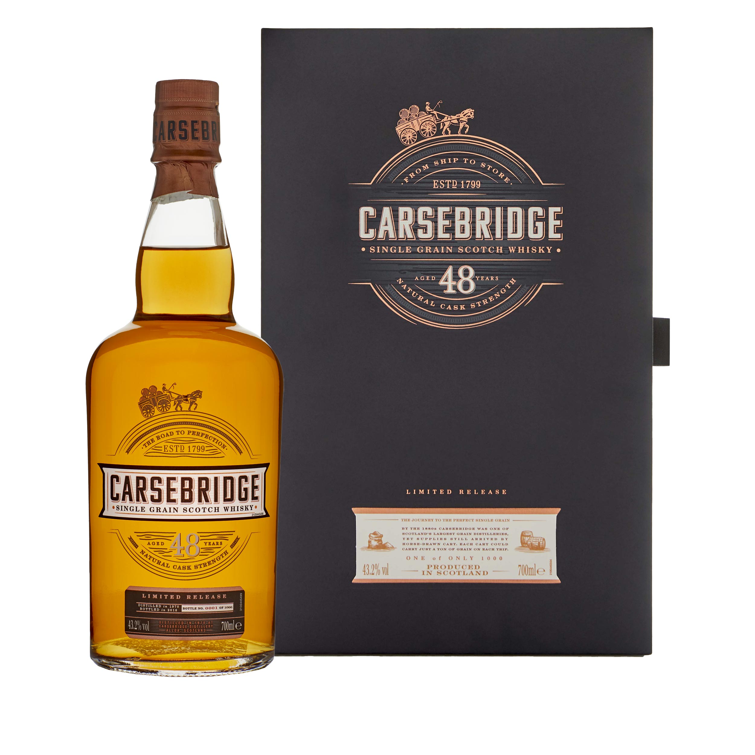 Carsebridge 48 Year Old 2018 Special Release Limited Edition 70cl