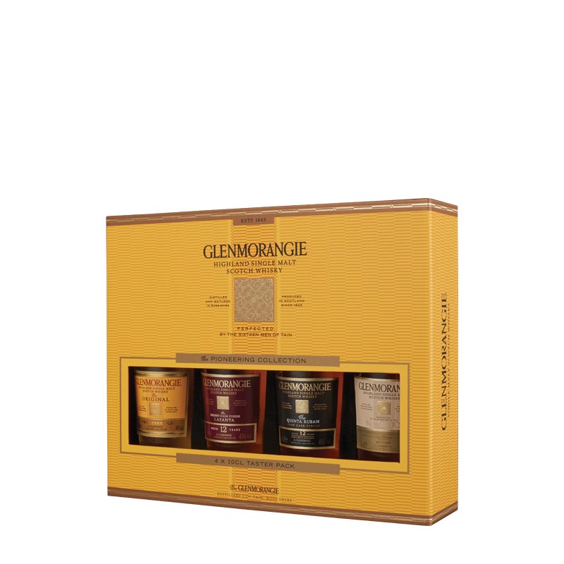 Glenmorangie The Pioneering Collection Highland Single Malt Scotch Whisky 4x10cl
