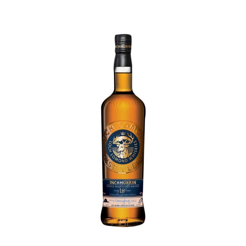 Inchmurrin 18 Year Old Highland Single Malt Scotch Whisky 70cl