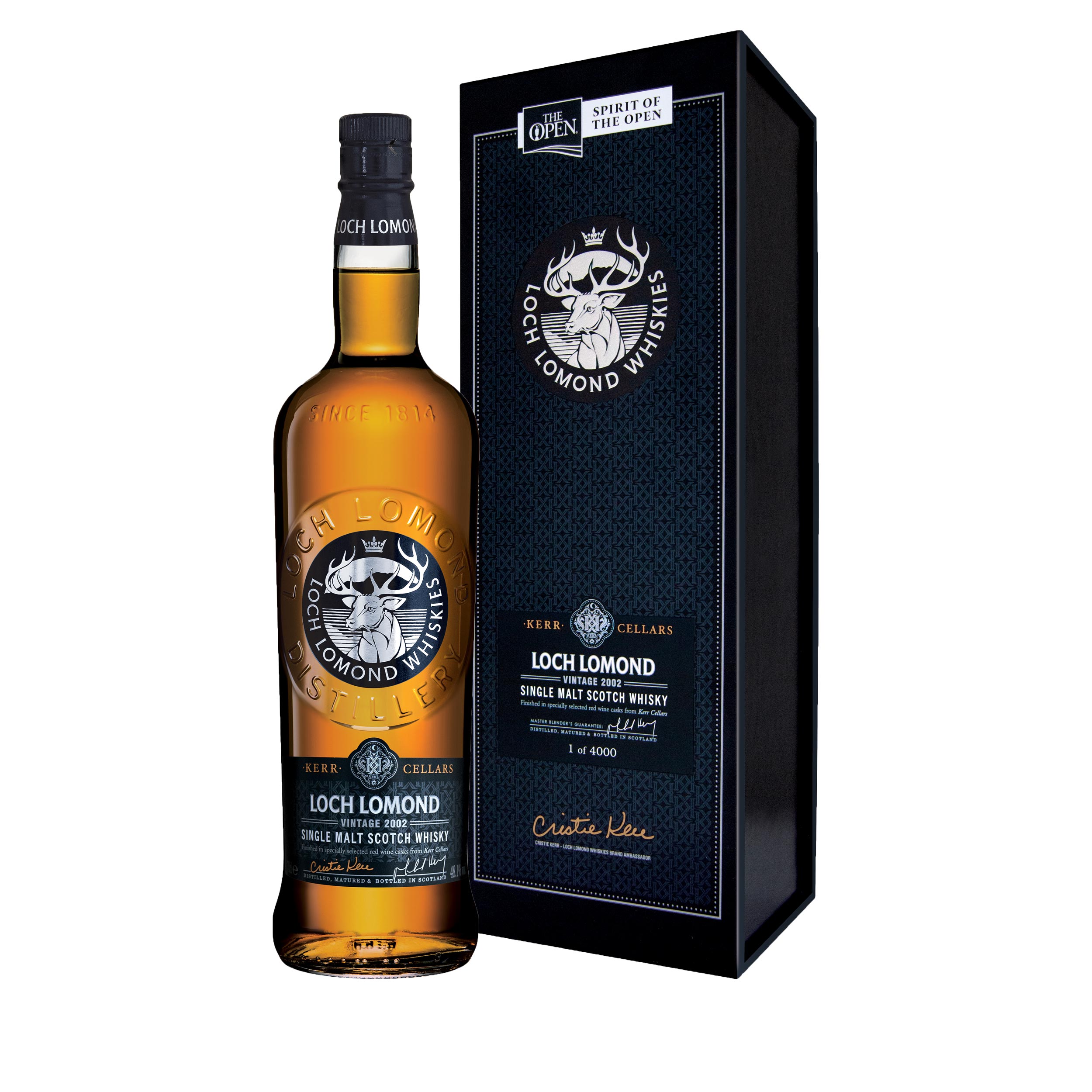 Loch Lomond 2002 Cristie Kerr Limited Edition Highland Single Malt Scotch Whisky 70cl