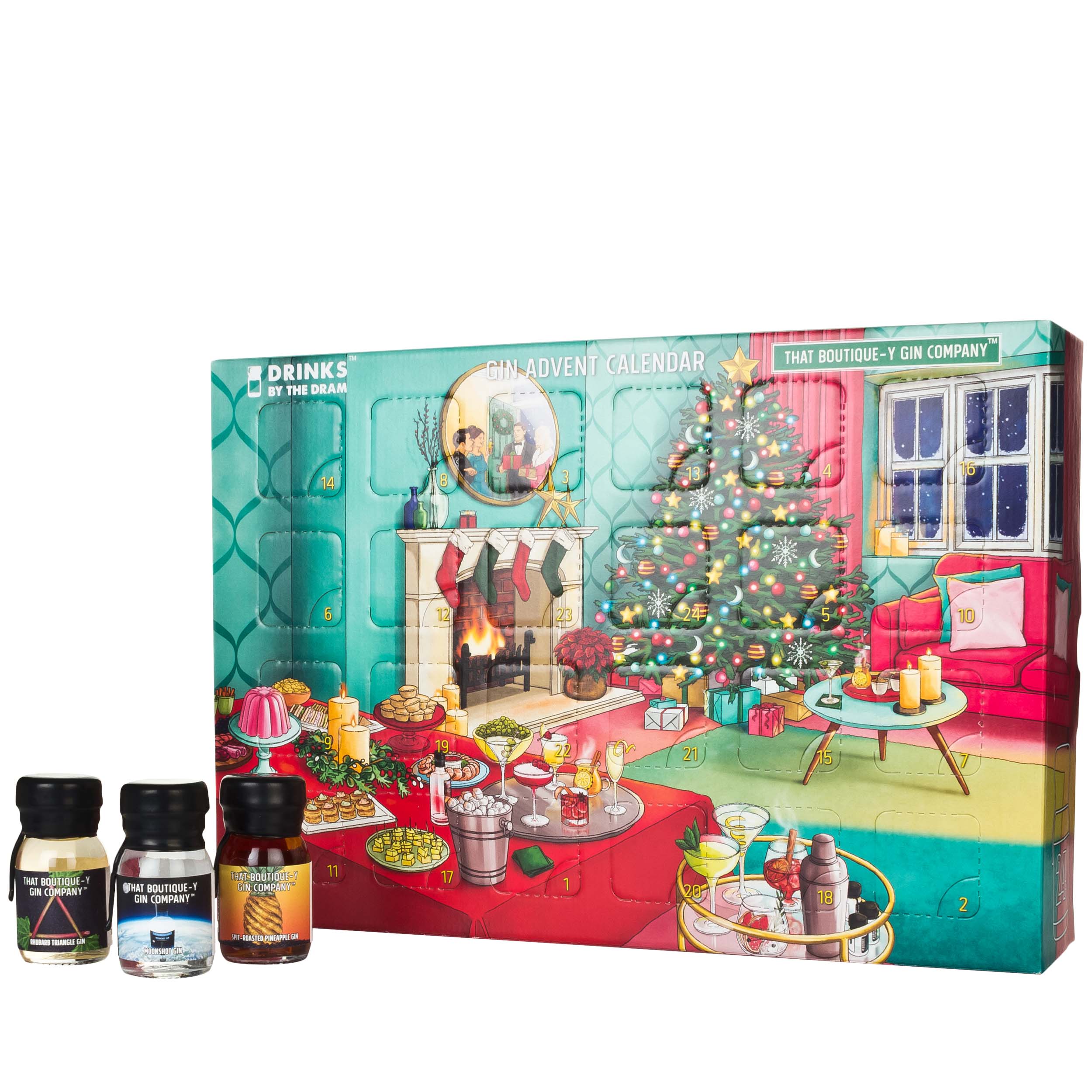 That Boutique-y Gin Company Advent Calendar (2021 Edition) Limited Edition 24xcl 